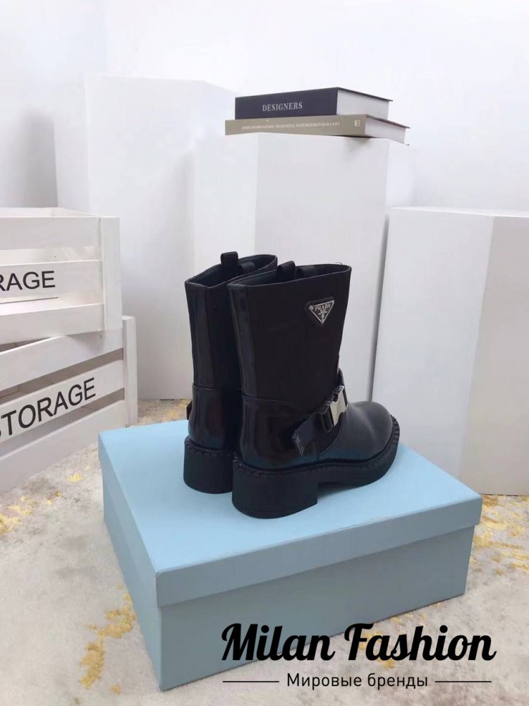 Ботинки  Prada V10185. Вид 3