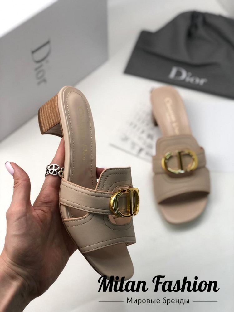 Шлепки Christian Dior V2977. Вид 1