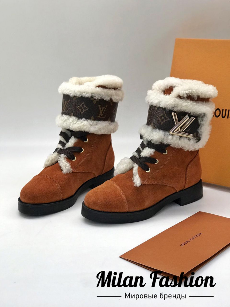 Ботинки женские  Louis Vuitton v0419. Вид 1