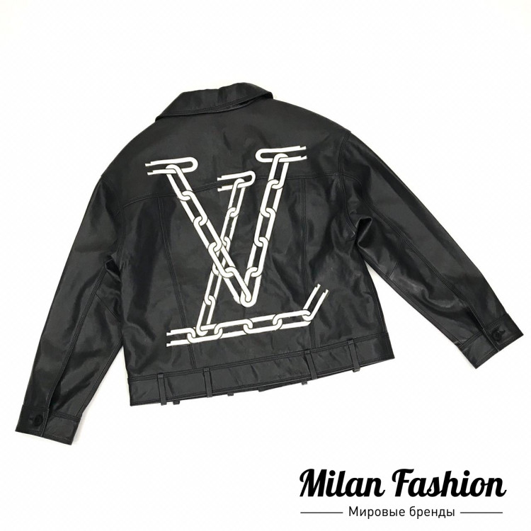 Куртка кожаная Louis Vuitton V3912. Вид 1