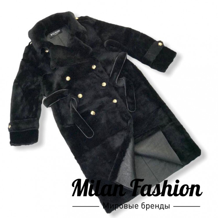 Шубка из овчины  Balmain V4273. Вид 1