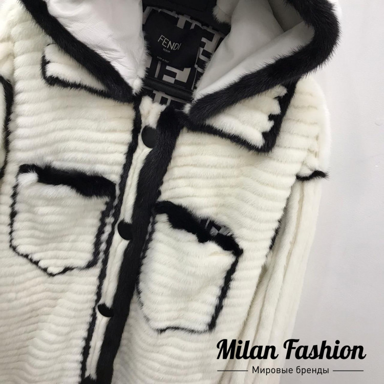 Шуба норковая Fendi V4483. Вид 4