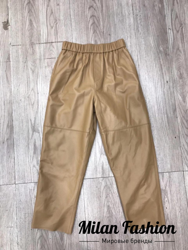 Брюки кожаные  Yves Saint Laurent V4915. Вид 4