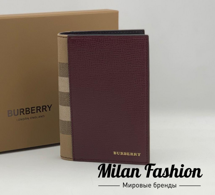 Обложка на паспорт Burberry V4921. Вид 1