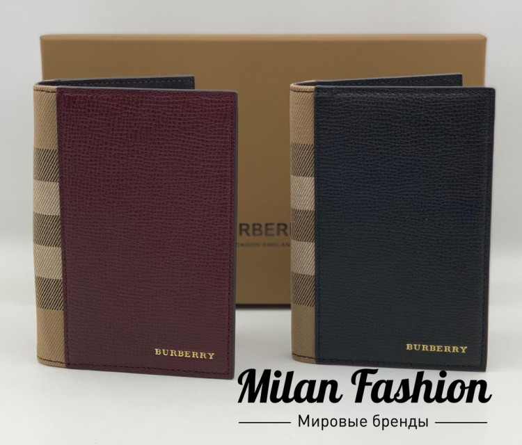 Обложка на паспорт Burberry V4921. Вид 3