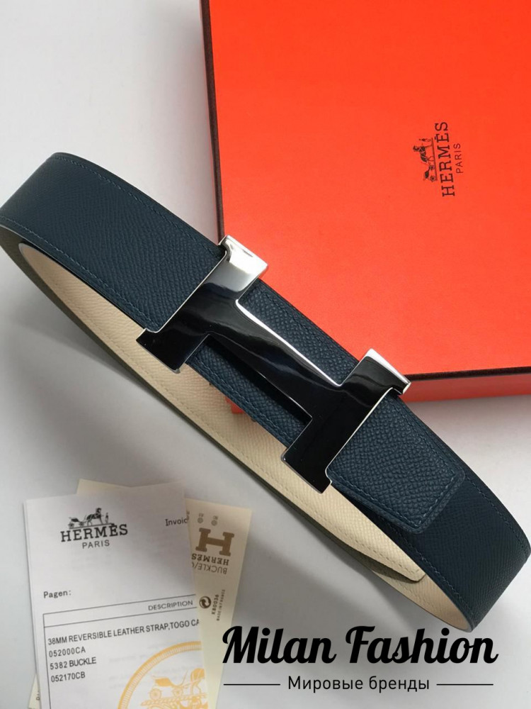 Ремень двухсторонний  Hermes V5841. Вид 1