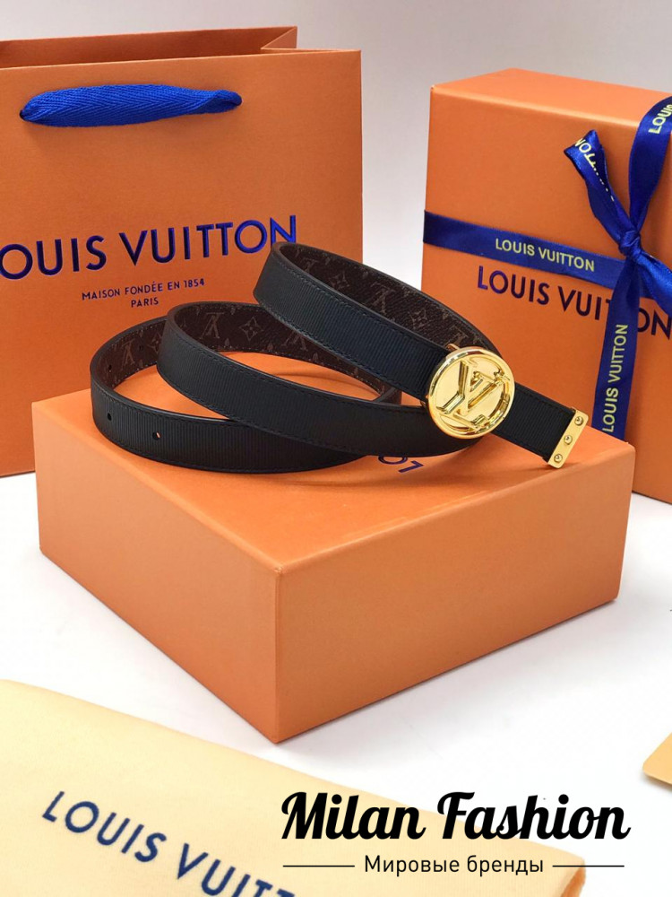 Ремень двухсторонний Louis Vuitton V6393. Вид 1