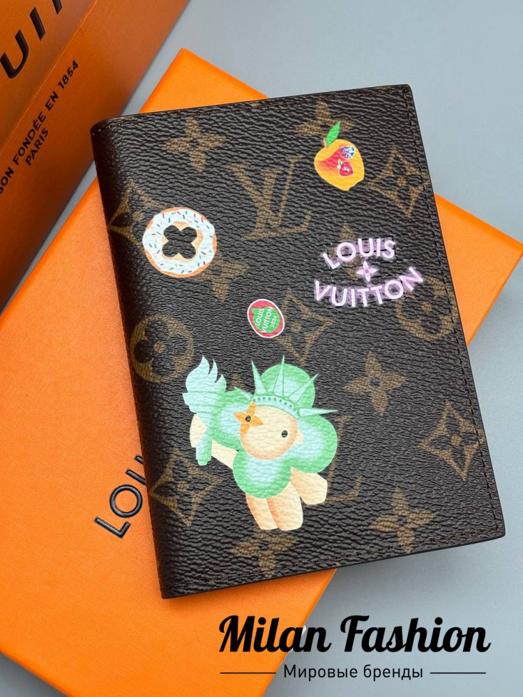 Обложка на паспорт  Louis Vuitton V52468. Вид 1