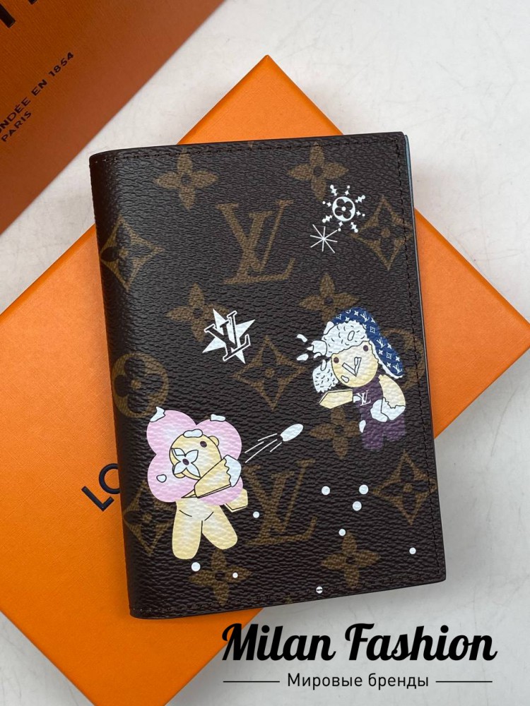 Обложка на паспорт  Louis Vuitton V52034. Вид 1