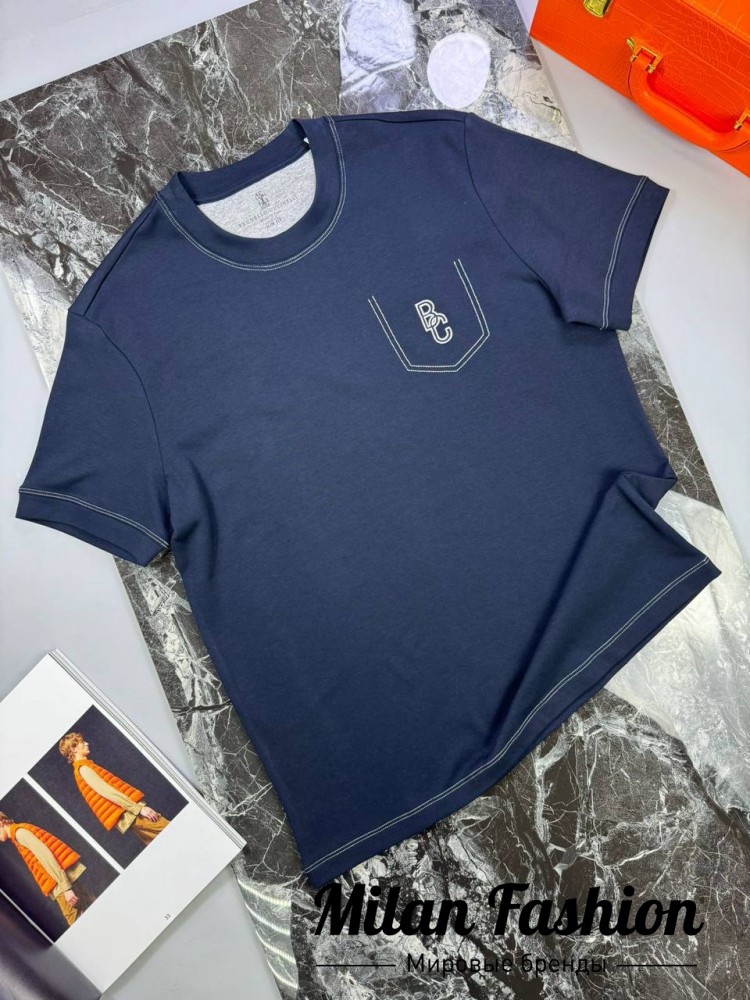 Футболка  Brunello Cucinelli V33894. Вид 1