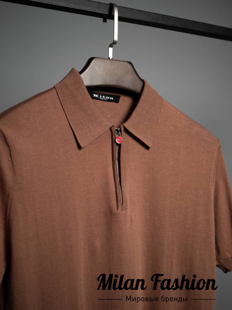Поло Kiton V33607. Вид 3