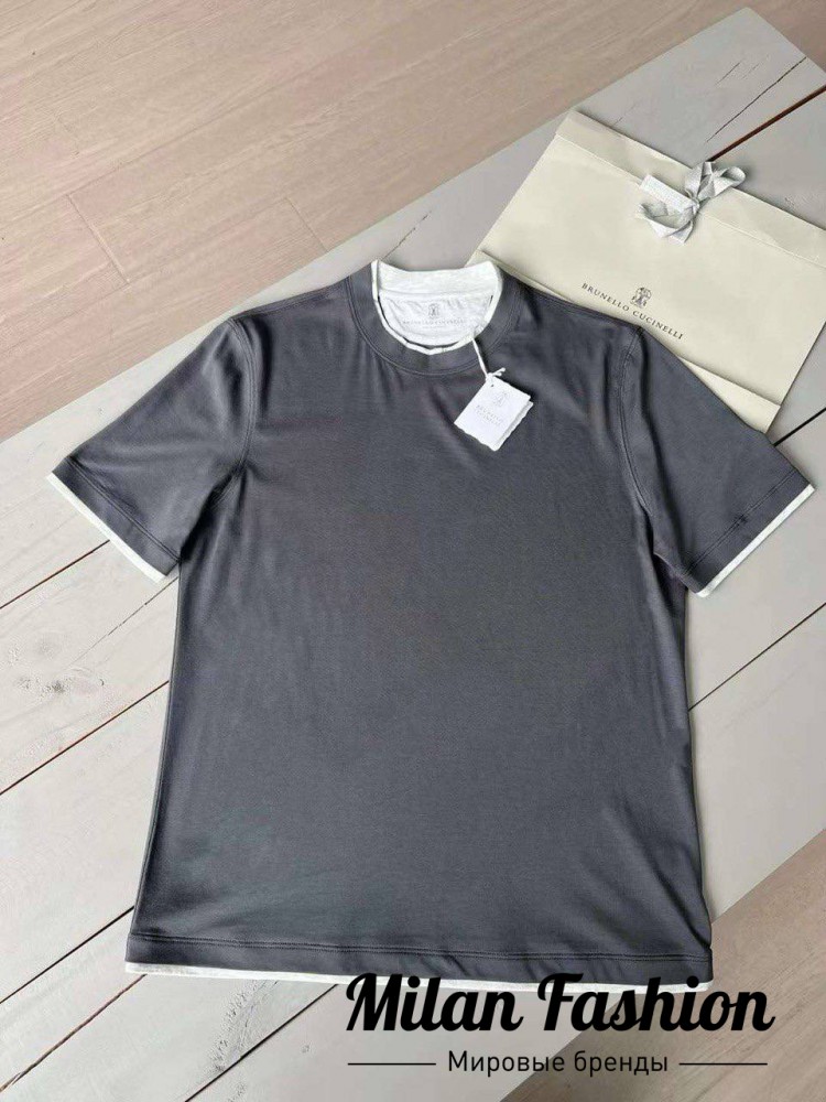 Футболка  Brunello Cucinelli V33672. Вид 4