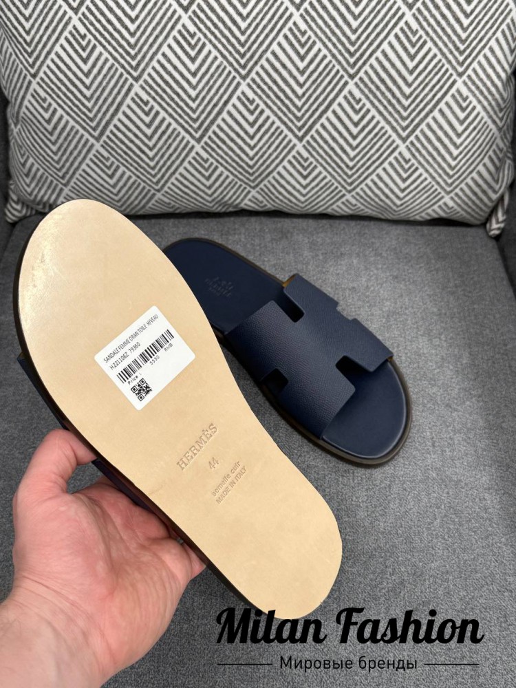 Шлепанцы  Hermes V52316. Вид 2