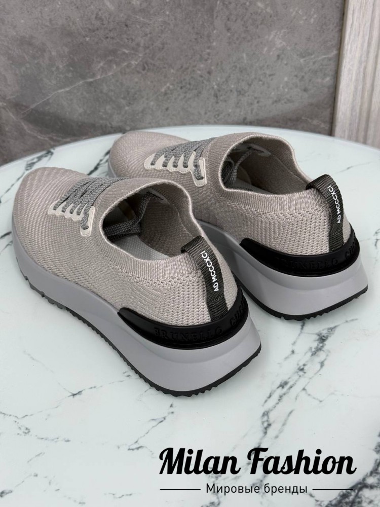 Кроссовки  Brunello Cucinelli V52302. Вид 4