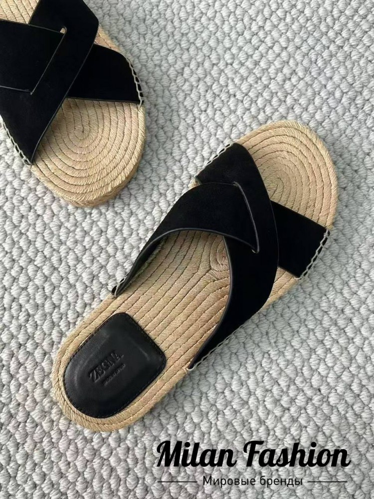 Шлепанцы  ZEGNA V52328. Вид 2