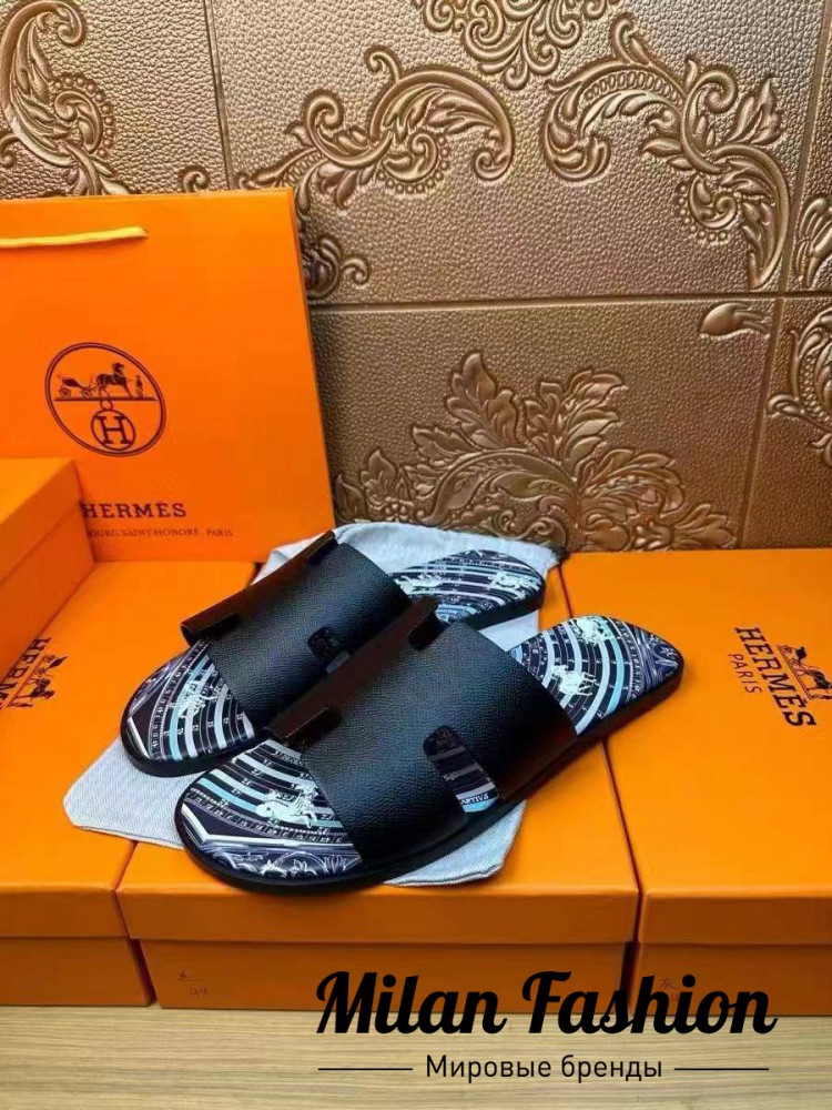 Шлепанцы  Hermes V52339. Вид 1
