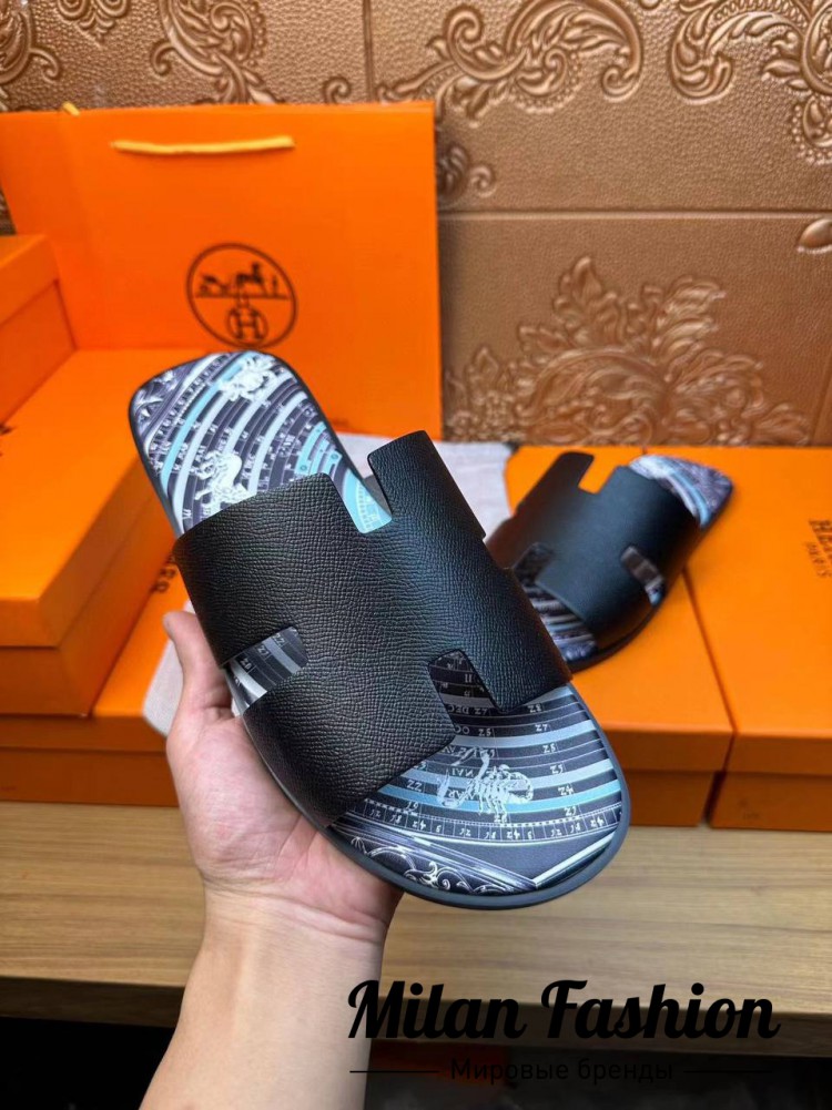 Шлепанцы  Hermes V52339. Вид 2