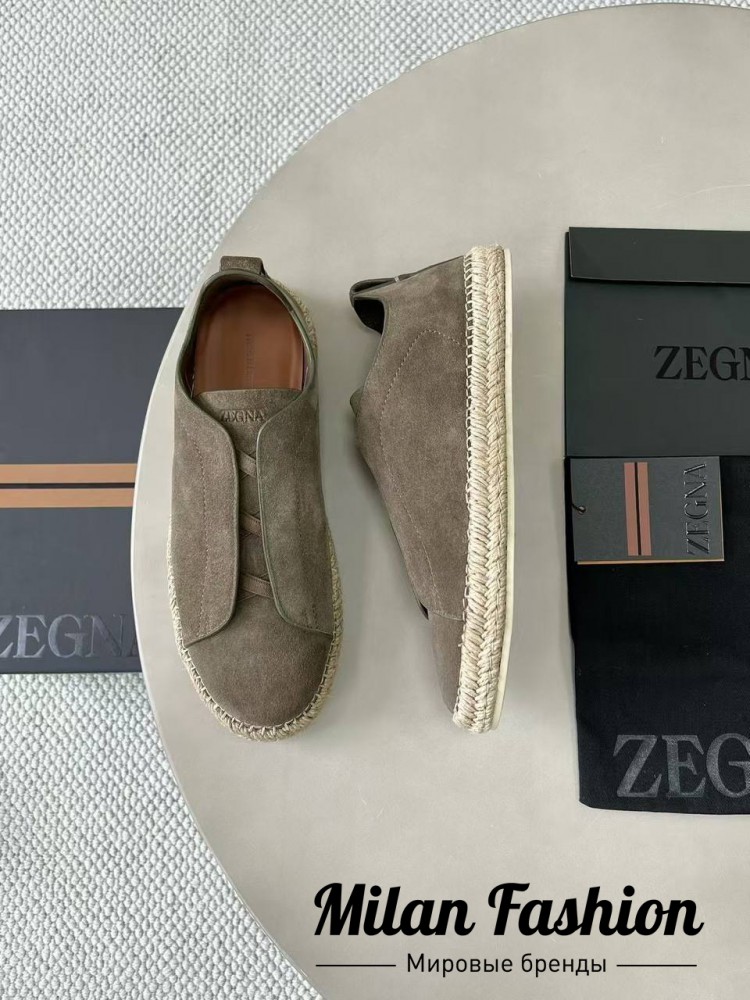 Слипоны  ZEGNA V52343. Вид 3