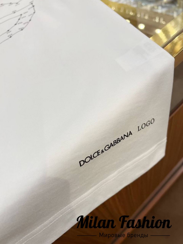 Футболка Dolce & Gabbana V52352. Вид 3