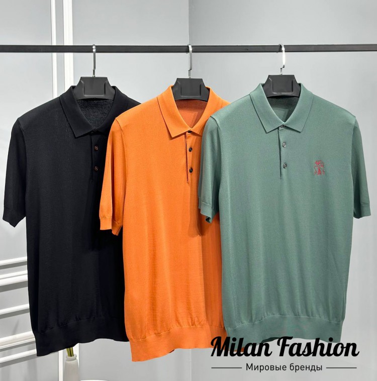 Поло Brunello Cucinelli V33405. Вид 3