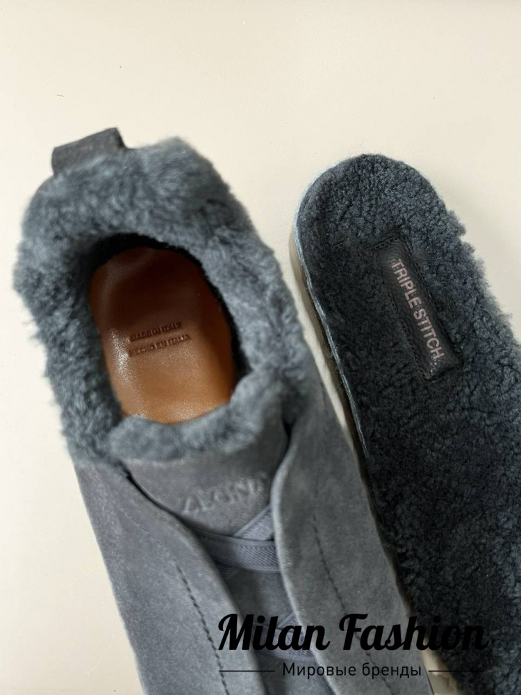 Кроссовки на меху ZEGNA V33701. Вид 4