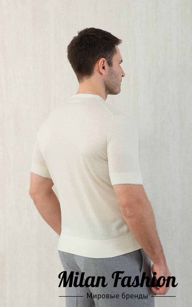 Футболка  Brunello Cucinelli V52375. Вид 3