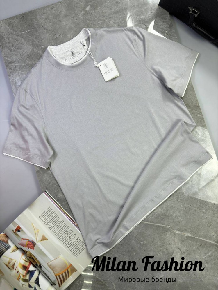 Футболка  Brunello Cucinelli V34030. Вид 1