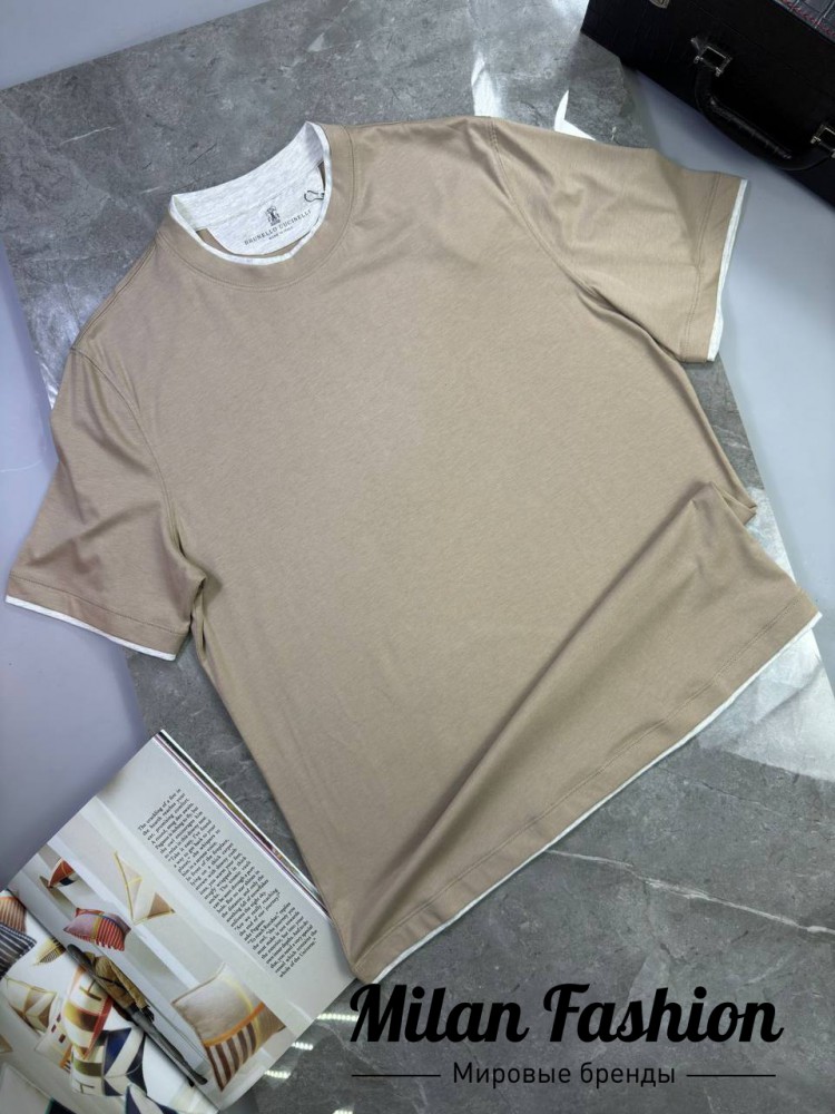 Футболка  Brunello Cucinelli V34028. Вид 1