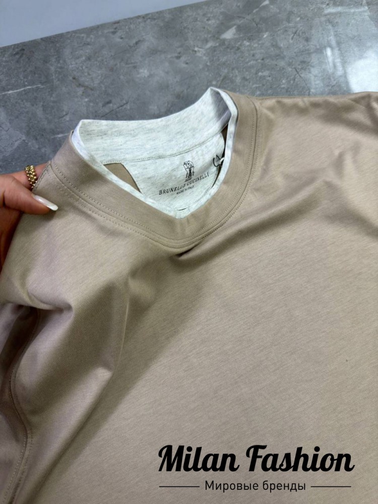 Футболка  Brunello Cucinelli V34028. Вид 2