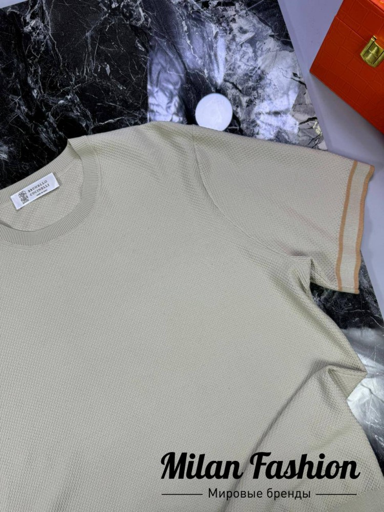 Футболка  Brunello Cucinelli V35981. Вид 2