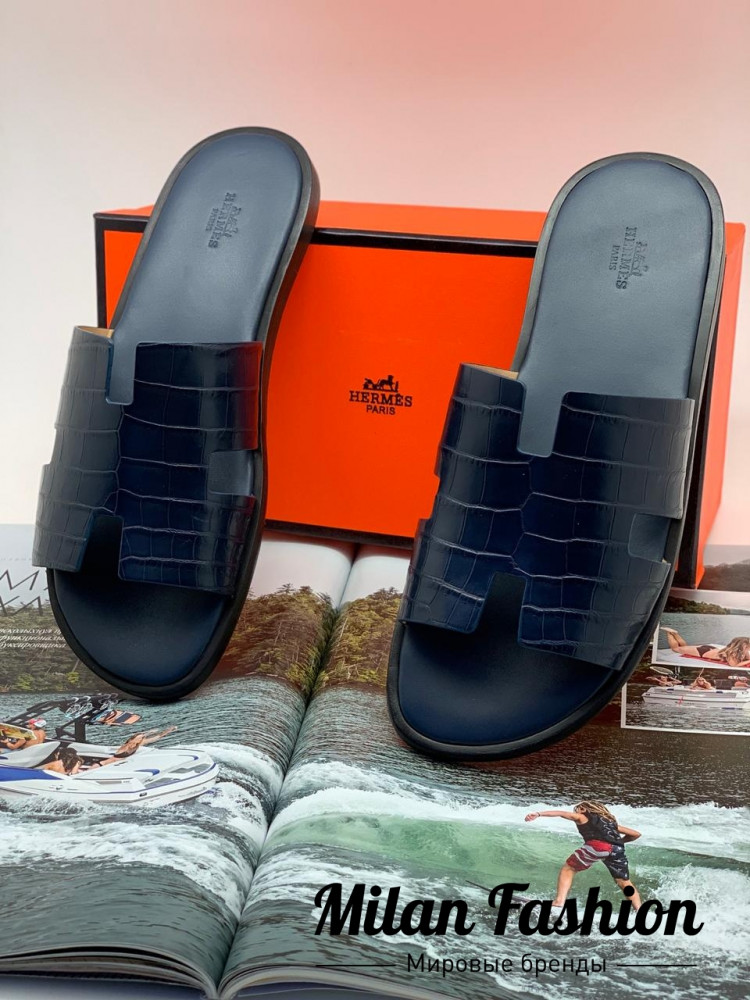 Шлепанцы Hermes ds1201. Вид 3