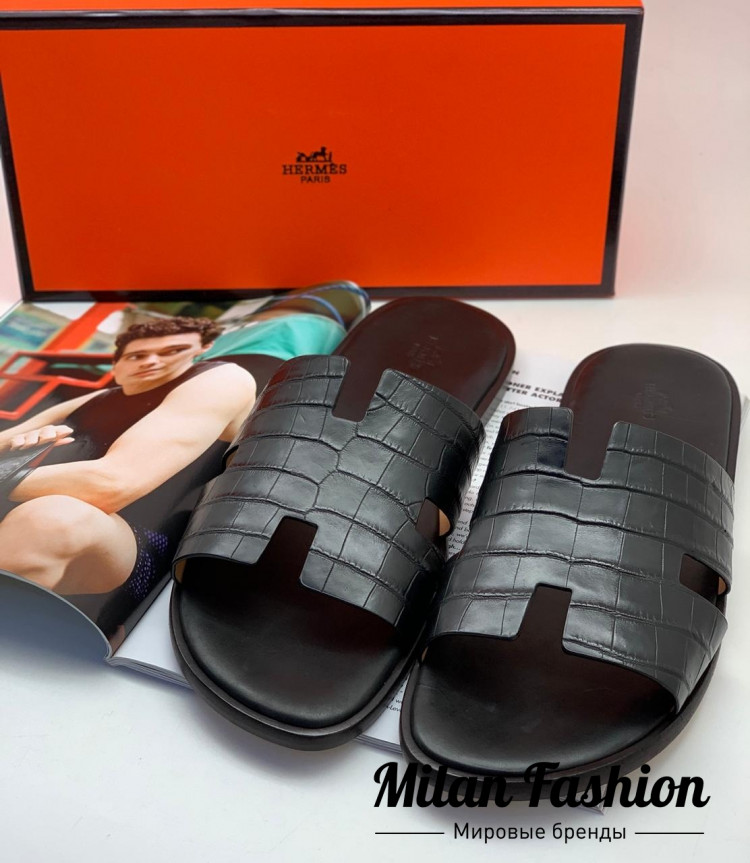 Шлепанцы Hermes ds1221. Вид 3