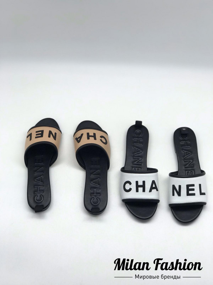 Шлепанцы Chanel ds1084. Вид 2