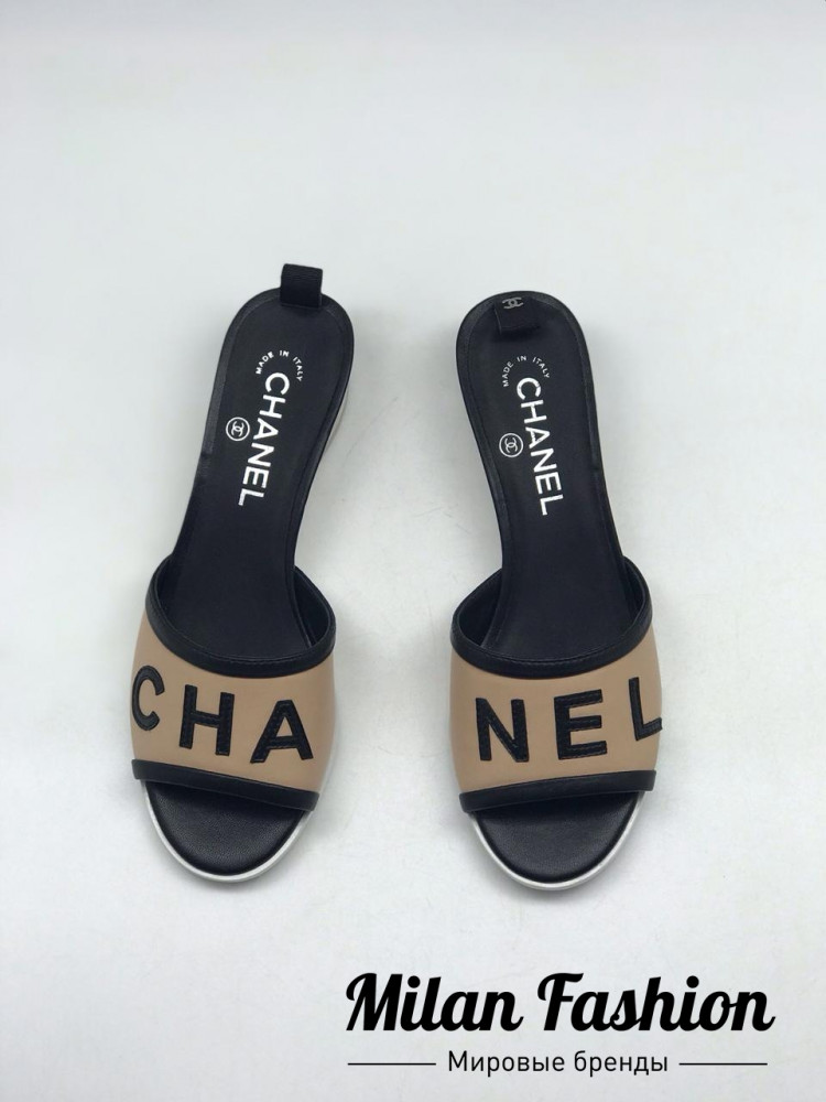Шлепанцы Chanel ds1086. Вид 1