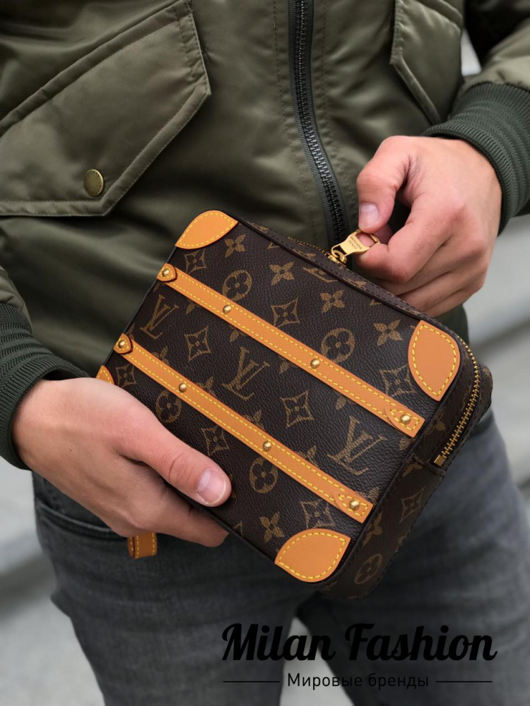 Сумка-мессенджер Soft Trunk  Louis Vuitton kf1013. Вид 2