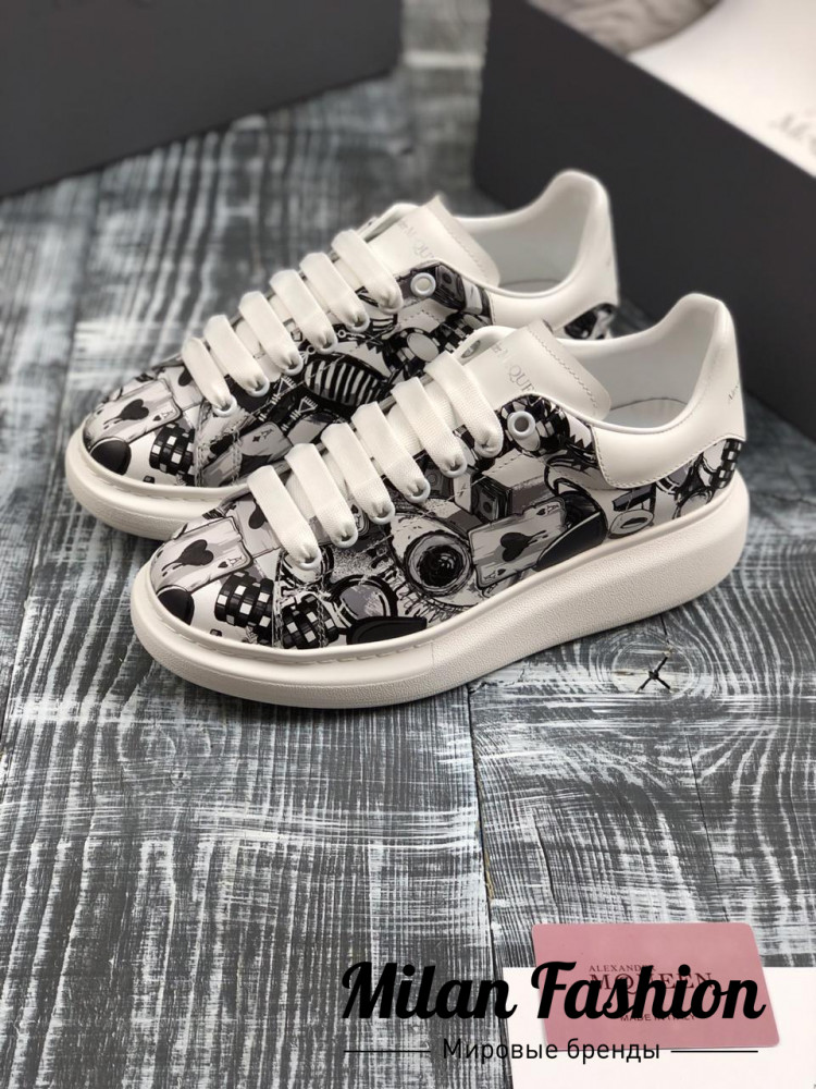 Кеды Alexander McQueen  kf1028. Вид 3