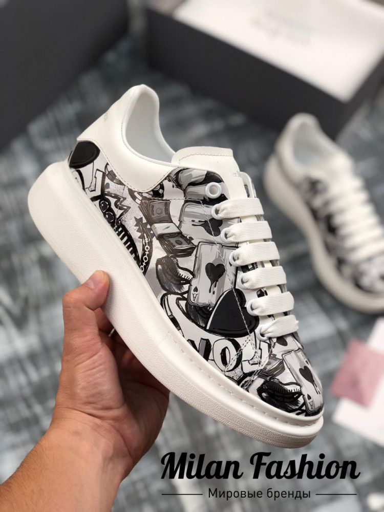 Кеды Alexander McQueen  kf1028. Вид 4