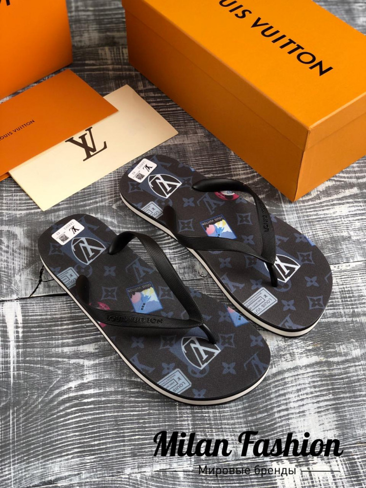 Шлёпанцы Louis Vuitton kf1036. Вид 1