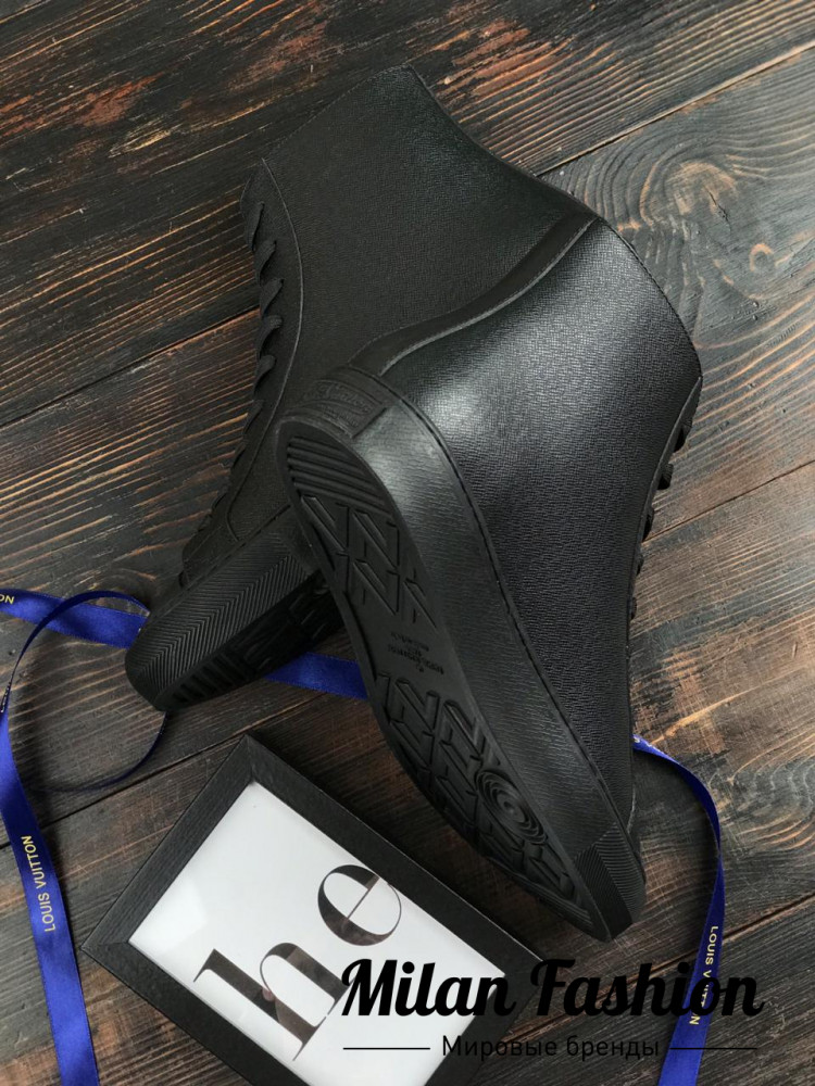 Высокие сникерсы Louis Vuitton kf1096. Вид 2