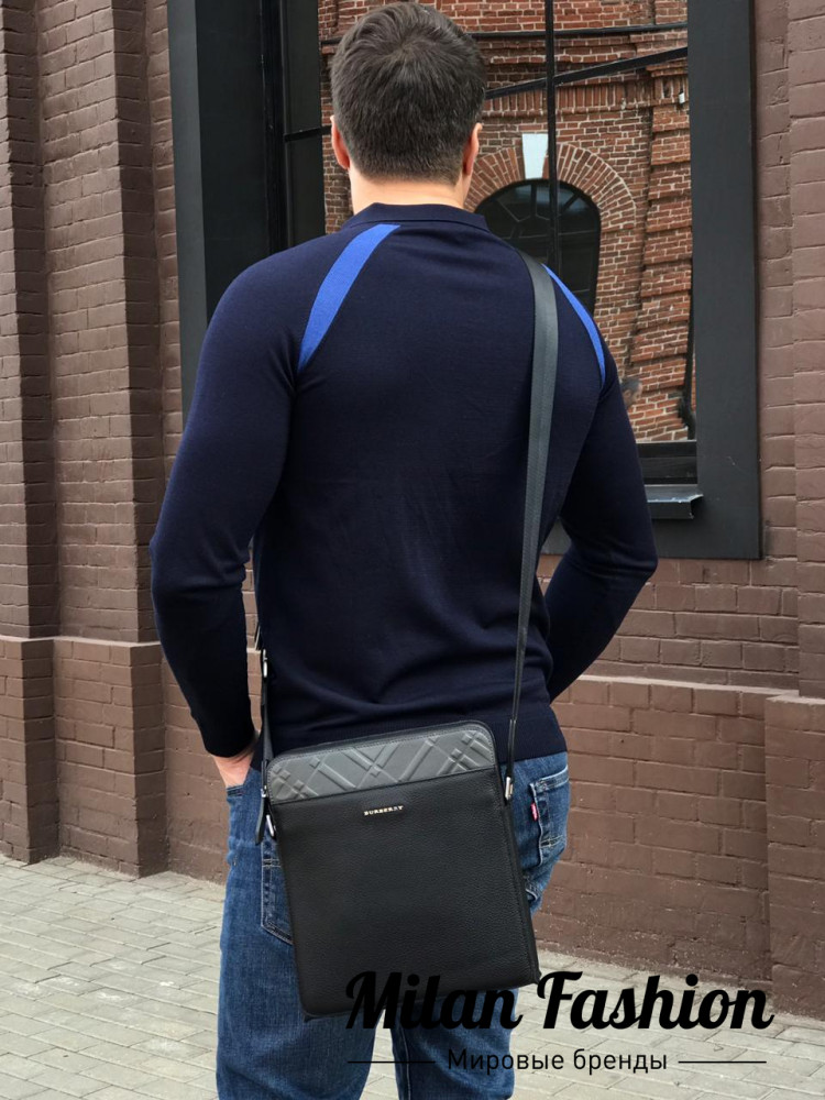 Мессенджер мужской  Burberry kf1099. Вид 3