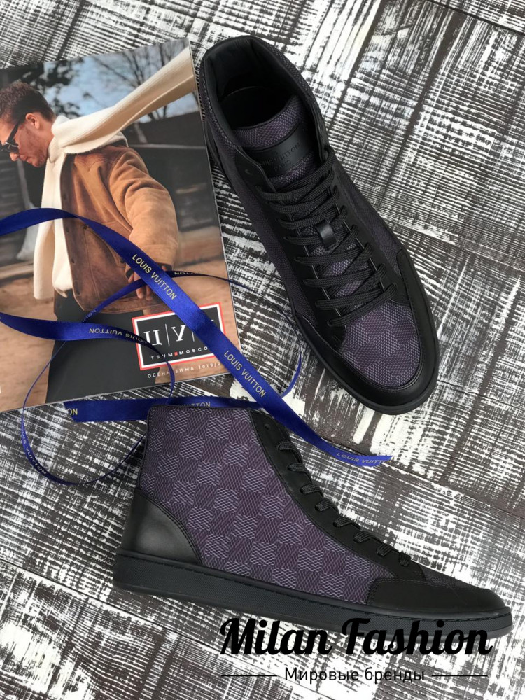 Сникерсы высокие Louis Vuitton kf1118. Вид 1