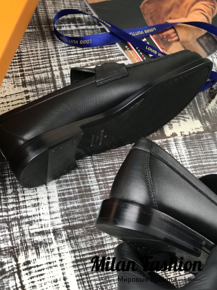 Лоферы мужские  Louis Vuitton kf1130. Вид 2
