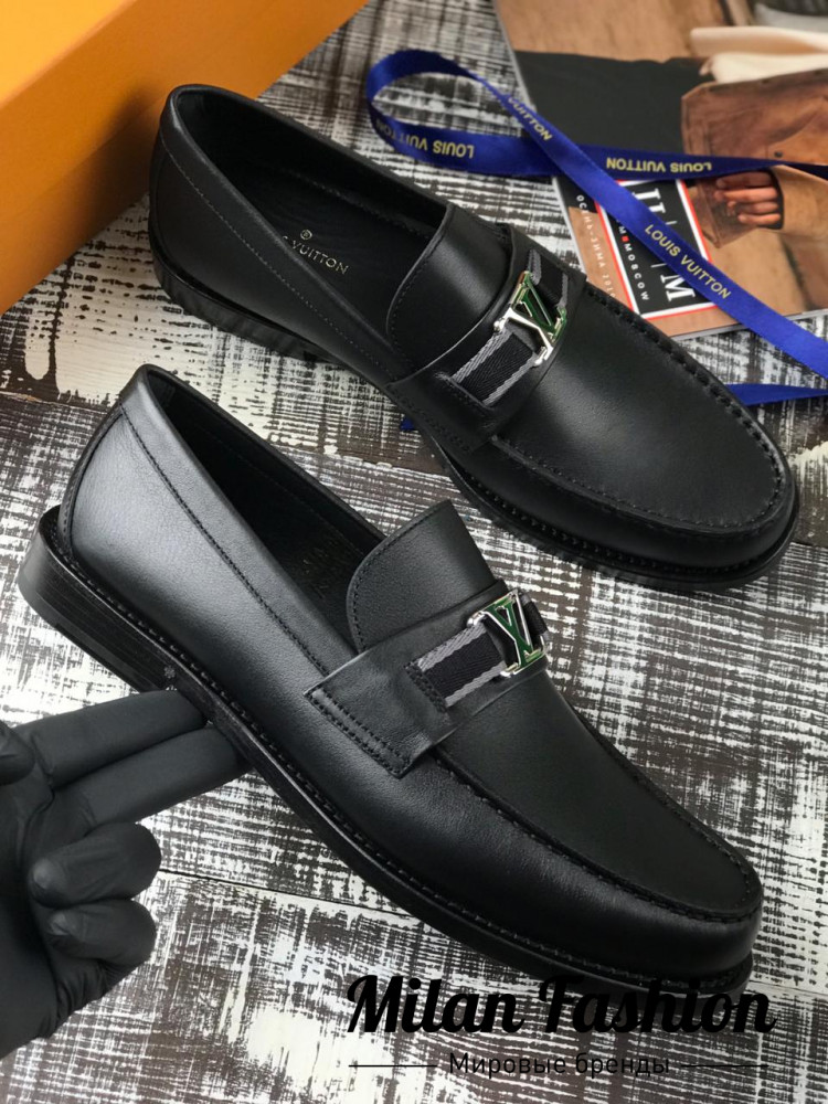 Лоферы мужские  Louis Vuitton kf1130. Вид 1