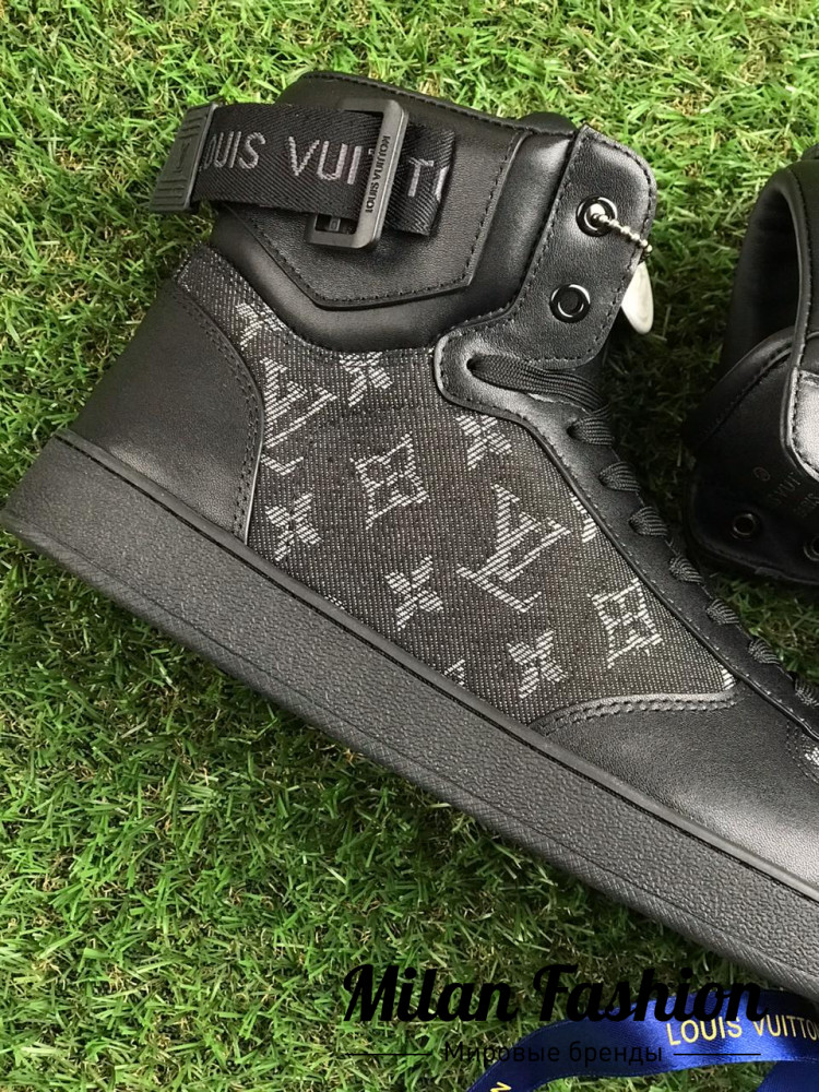 Кеды высокие  Louis Vuitton kf1212. Вид 4