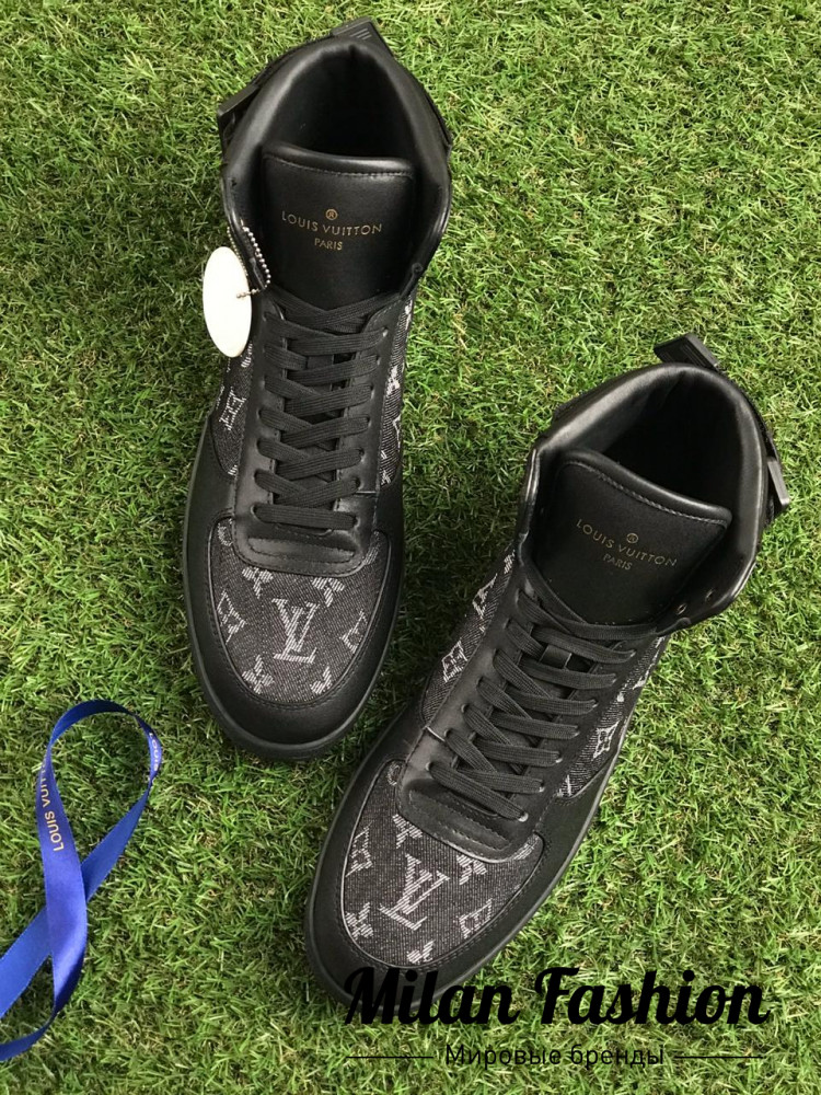 Кеды высокие  Louis Vuitton kf1212. Вид 5