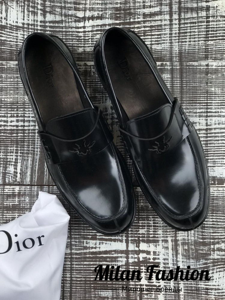 Лоферы мужские  Christian Dior kf1182. Вид 4