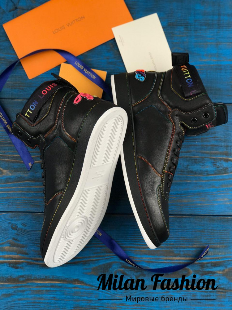 Высокие сникерсы Louis Vuitton kf1184. Вид 4