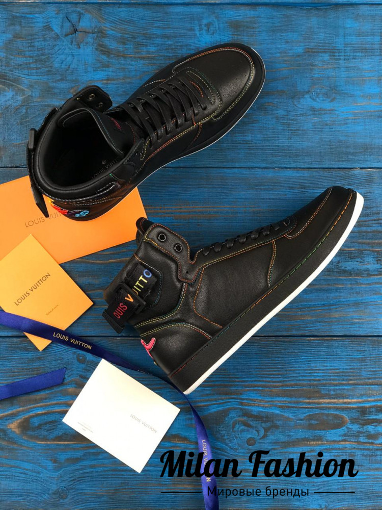 Высокие сникерсы Louis Vuitton kf1184. Вид 6