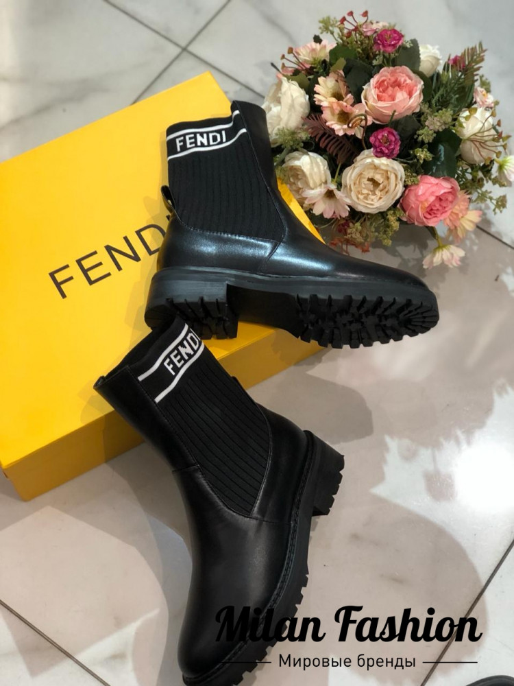 Ботинки Fendi an-0060. Вид 1