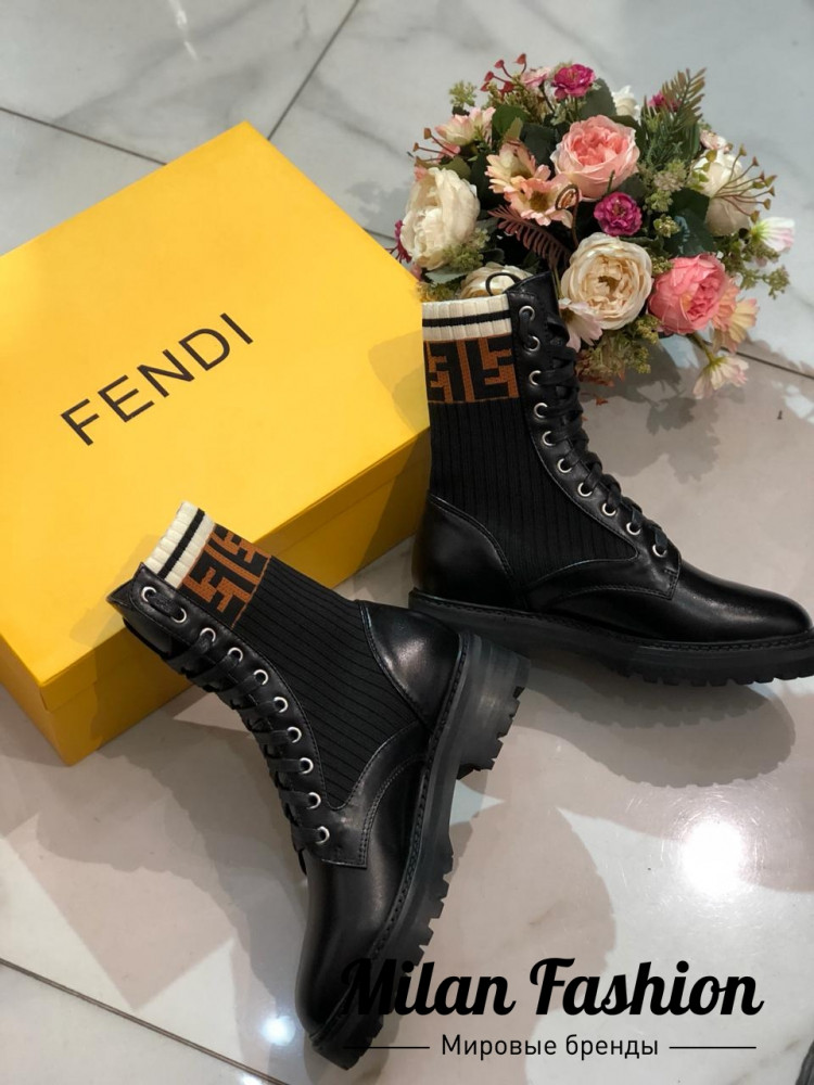 Ботинки Fendi an-0060. Вид 1